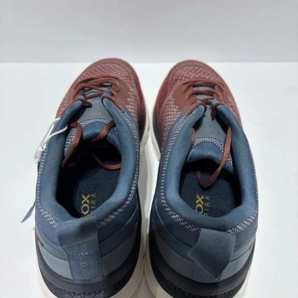 Geox Men’s Actif X A Sneakers Red/Blue, Size 6 M